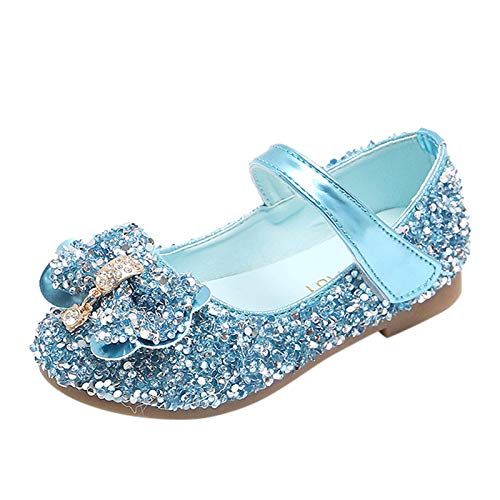 Crystal Prinzessin Schuhe Mädchen Party Schuhe Mary Jane Tanzschuhe rutschfest Ballerinas Taufe Baby Kleinkinderkind Sandalen Schuhe Glitzer Sandalen Kinder Sandalen Kristall Schuhe von FGUUTYM