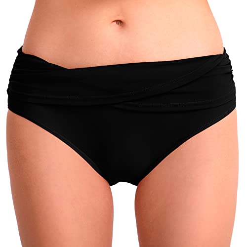 FGUUTYM Badeshorts Für Männer Anime Bikini-Badehose, Geraffter Badeanzug, Damen-Badebekleidung, Tankinis-Set Bikinihose Hoher von FGUUTYM