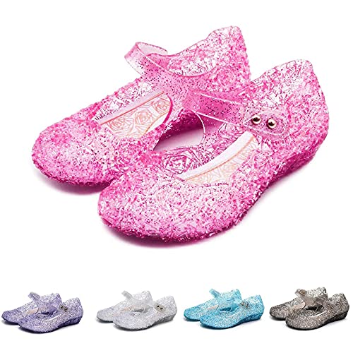 FGUUTYM Mädchen Prinzessin Kristall Schuhe für Bankett Leicht Sandalen Kinder Sandalen Prinzessin Schuhe Sommer Elegant Crystal Schuhe Hochzeit Party Performance Kleid Schuhe Kinder Abendschuhe von FGUUTYM