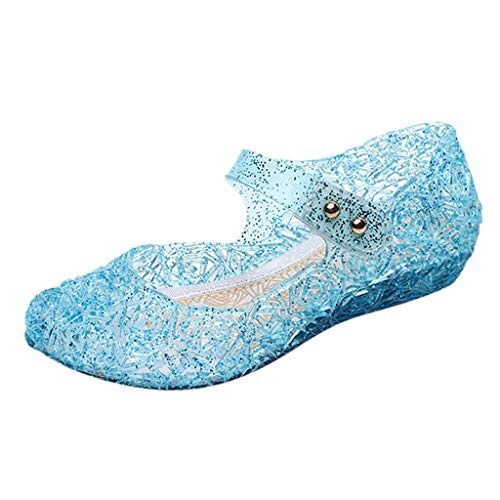 FGUUTYM Mädchen Prinzessin Kristall Schuhe für Bankett Leicht Sandalen Kinder Sandalen Prinzessin Schuhe Sommer Elegant Crystal Schuhe Hochzeit Party Performance Kleid Schuhe Kinder Abendschuhe von FGUUTYM