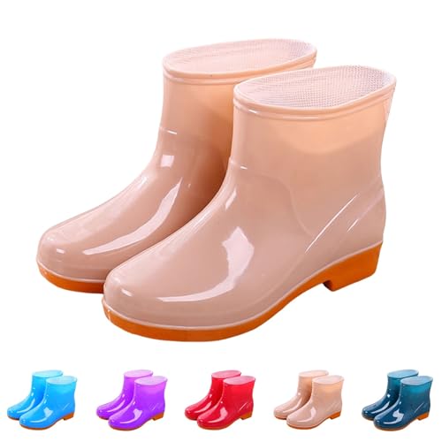 FGUUTYM Regenschuhe Ankle Rain Boots Gummistiefel Wasserdicht Regenstiefel Halbstiefel Damen Garten Stiefel Regenschuhe Stiefeletten Rain Boots Halbhoch Arbeitsschuhe Gummistiefeletten Gartenstiefel FGUUTYM Regenschuhe Ankle Rain Boots Gummistiefel Wasserdicht Regenstiefel Halbstiefel Damen Garten Stiefel Regenschuhe Stiefeletten Rain Boots Halbhoch Arbeitsschuhe Gummistiefeletten Gartenstiefel von FGUUTYM