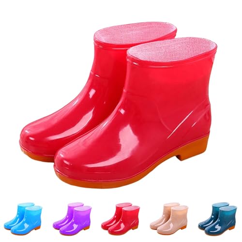 FGUUTYM Regenschuhe Ankle Rain Boots Gummistiefel Wasserdicht Regenstiefel Halbstiefel Damen Garten Stiefel Regenschuhe Stiefeletten Rain Boots Halbhoch Arbeitsschuhe Gummistiefeletten Gartenstiefel FGUUTYM Regenschuhe Ankle Rain Boots Gummistiefel Wasserdicht Regenstiefel Halbstiefel Damen Garten Stiefel Regenschuhe Stiefeletten Rain Boots Halbhoch Arbeitsschuhe Gummistiefeletten Gartenstiefel von FGUUTYM