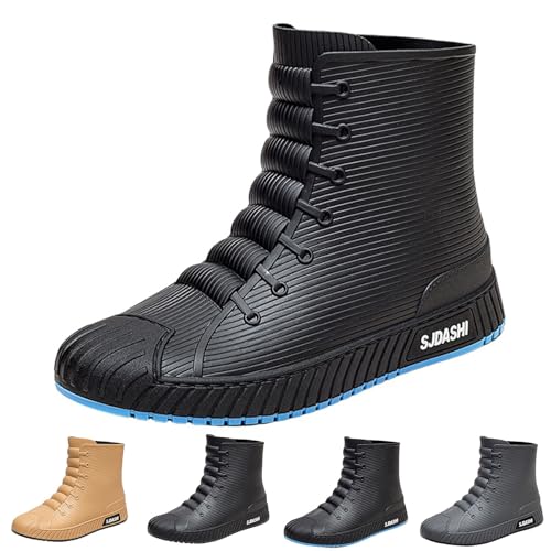 FGUUTYM Regenschuhe Herren Damen Kurz Ankle Rain Boots Regenschuhe Anti-Rutsch Gummistiefel Halbhoch Regenstiefel Stiefeletten Wasserdicht Gartenschuhe Gummistiefeletten Schlupfstiefel Arbeitsschuhe FGUUTYM Regenschuhe Herren Damen Kurz Ankle Rain Boots Regenschuhe Anti-Rutsch Gummistiefel Halbhoch Regenstiefel Stiefeletten Wasserdicht Gartenschuhe Gummistiefeletten Schlupfstiefel Arbeitsschuhe von FGUUTYM