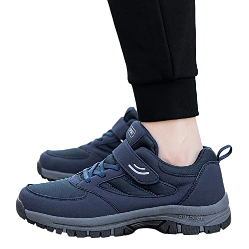 FGUUTYM Sneaker mit Klettverschluss Herren - Sportschuhe Fitnessschuhe Rutschfest Laufschuhe Straßenlaufschuhe Bequeme Atmungsaktiv Walkingschuhe Turnschuhe Frühling Einzelne Schuhe von FGUUTYM