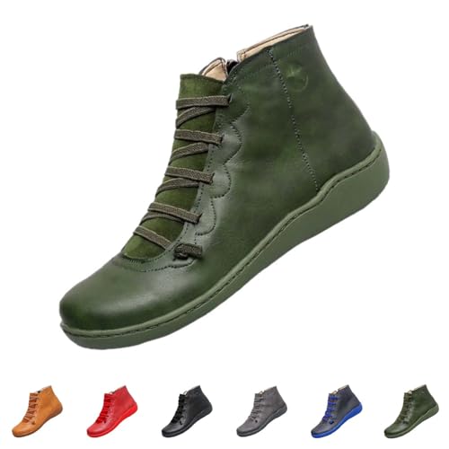FGUUTYM Stiefeletten Herbst Damen Flache Vintage Stiefel Ankle Boots Klassische Arbeitsstiefel Runde Zehe Cowboystiefel Kurze Stiefel Mit Rutschfest Sohle Stylisch Praktisch Halbhoch Westernstiefel FGUUTYM Stiefeletten Herbst Damen Flache Vintage Stiefel Ankle Boots Klassische Arbeitsstiefel Runde Zehe Cowboystiefel Kurze Stiefel Mit Rutschfest Sohle Stylisch Praktisch Halbhoch Westernstiefel von FGUUTYM