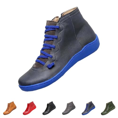 FGUUTYM Stiefeletten Herbst Damen Flache Vintage Stiefel Ankle Boots Klassische Arbeitsstiefel Runde Zehe Cowboystiefel Kurze Stiefel Mit Rutschfest Sohle Stylisch Praktisch Halbhoch Westernstiefel FGUUTYM Stiefeletten Herbst Damen Flache Vintage Stiefel Ankle Boots Klassische Arbeitsstiefel Runde Zehe Cowboystiefel Kurze Stiefel Mit Rutschfest Sohle Stylisch Praktisch Halbhoch Westernstiefel von FGUUTYM