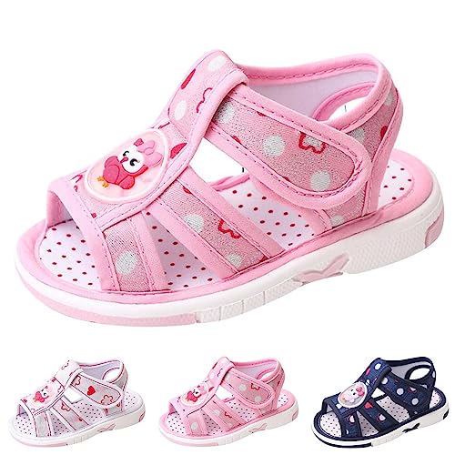 Sandalen Mädchen 24, Offener Zeh Kinderschuhe Mädchen Barfußschuhe Sandalen Kinder Krabbelschuhe Baby Outdoor Lernlaufschuhe Baby Lauflernschuhe FüR Mädchen Strandsandalen Kinder Sportsandalen von FGUUTYM