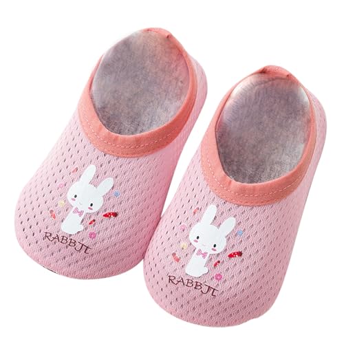 Weicher Boden Bodensocken Baby Sockenschuhe Baby Sommer Lauflernsocken Baby Lauflernschuhe Baby rutschfeste Socken Kinder Kleinkind Schuhe Geschlossene Sandalen Mädchen & Junge von FGUUTYM