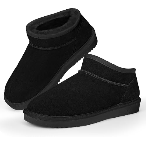 Mini-Stiefel für Frauen Schneestiefel Damen Klassische Wildleder Schneestiefel Wasserfest warme Schneestiefel Wärme und Komfort Boots Stiefel Mini-Stiefel für Frauen Schneestiefel Damen Klassische Wildleder Schneestiefel Wasserfest warme Schneestiefel Wärme und Komfort Boots Stiefel von FIENZA