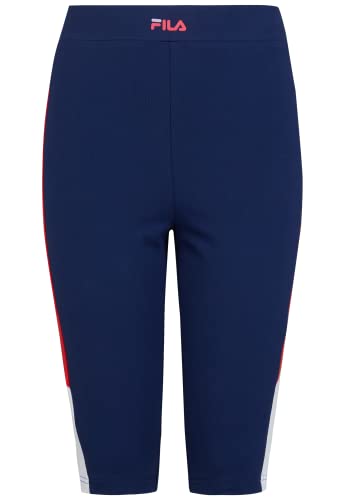 BASEL short leggings-Medieval Blue-True Red-Bright White-S von FILA