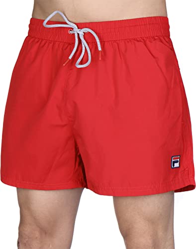 FILA Badehose Herren Seal Swim Shorts 687204 006 True Red, Größe:M von FILA