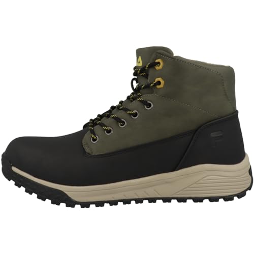 FILA Damen Lance XXI Mode-Stiefel, Black-Olive Night, 40 EU Schmal von FILA