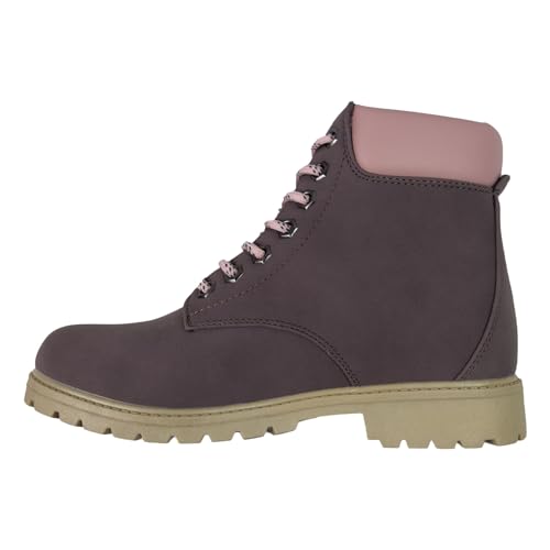 FILA Damen Maverick mid wmn Mode-Stiefel, Plum Truffle, 36 EU von FILA