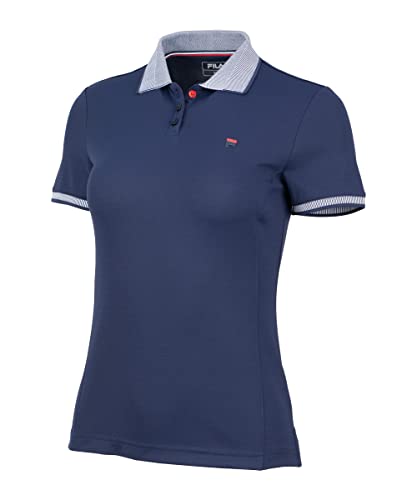 FILA Fußball - Teamsport Textil - Poloshirts Emma Poloshirt Tennis Damen blau M von FILA