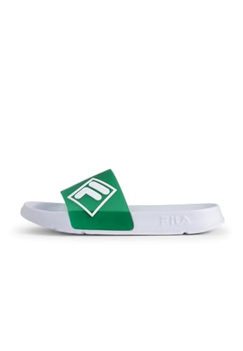 FILA Herren Morro Bay LUGO Slide Sandal, Verdant Green-White, 40 EU FILA Herren Morro Bay LUGO Slide Sandal, Verdant Green-White, 40 EU von FILA