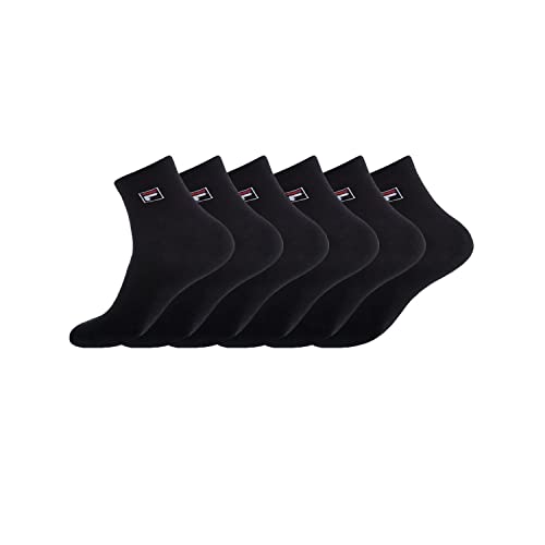 FILA Socken Herren Rutschfest, SportSocken Herren, Perfekter Halt, Empfindliche Haut (6er Pack) von FILA