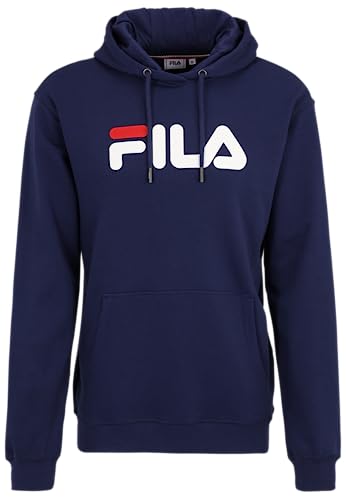 FILA Unisex BARUMINI Hoody, Medieval Blue, 58 von FILA