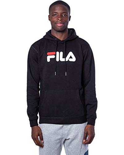 FILA Unisex Barumini Kapuzenpullover, Black Beauty, L EU von FILA