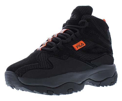 Fila Damen Ranger Boot Schwarz (5HM01097 001), schwarz/braun, 41.5 EU von FILA