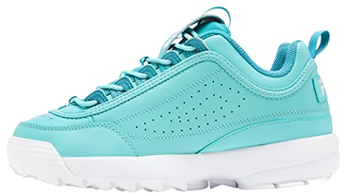 Fila Women's Disruptor II Sneaker (425 btnt/tqtn/wht, 8.5, Numeric_8_Point_5) von FILA