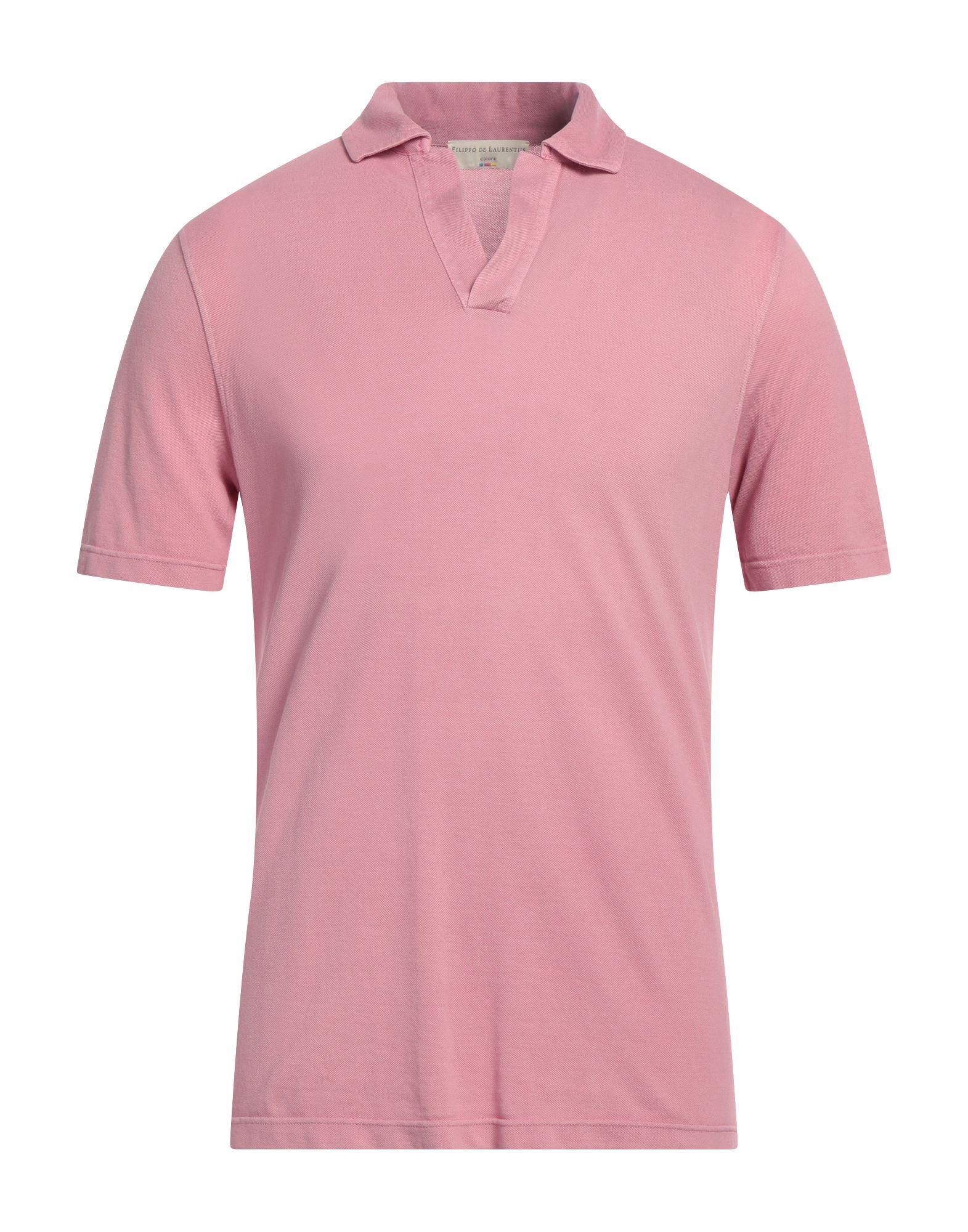 FILIPPO DE LAURENTIIS Poloshirt Herren Rosa von FILIPPO DE LAURENTIIS