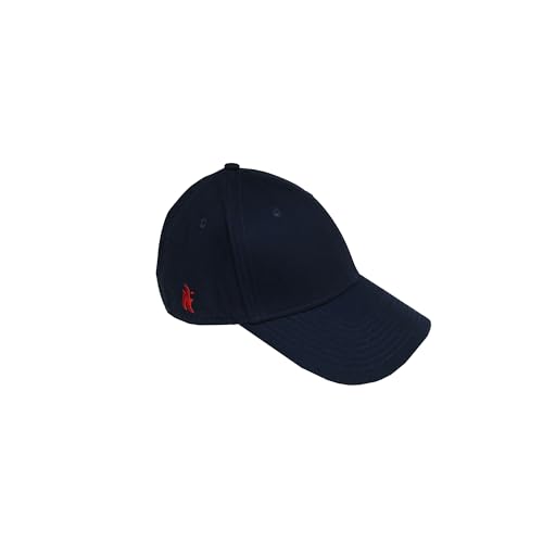 FIRELINER Cap - dunkelblau I Basecap für Herren & Damen mit Ösen, abgerundetem Schirm, Verstellbarer Lasche & aufgesticktem Logo I aus 100% Baumwolle von FIRELINER