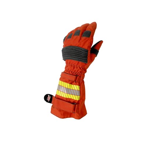 FIRELINER Feuerwehrhandschuh IV Größe 14 I Hitzebeständiger Feuerwehr Handschuhe I bequeme, wasserabweisende & atmungsaktive Arbeitshandschuhe von FIRELINER