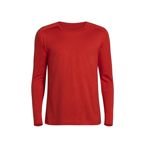 FIRELINER Langarmshirt Kinder Rundhals Größe 134-140 - rot I Langarmshirt für Jungen mit Lyocell-Material I weich, elastisch & kühlend I ideal für Freizeit und Sport von FIRELINER