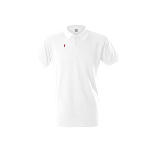 FIRELINER Polo Herren weiß Größe 38-40 I Poloshirt für Herren mit Lyocell, nachhaltig, weich, und kühlend I Kurzarm Polo-Shirt I ideal für Freizeit & Sport von FIRELINER