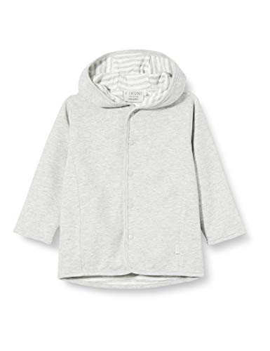 Fixoni Baby-Jungen Reversable Cardigan Wendejacke, Grau meliert, 60-62 Fixoni Baby-Jungen Reversable Cardigan Wendejacke, Grau meliert, 60-62 von Fixoni
