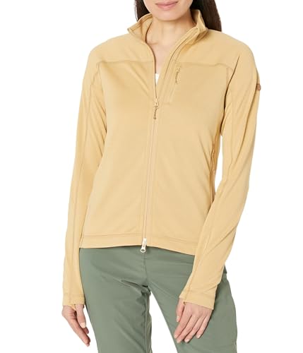 Fjäll Räven Damen Abisko Lite Fleece Jacket W Jacke, Dune Beige, M von Fjäll Räven