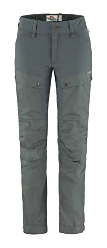 FJALLRAVEN Damen Keb Trousers Curved W Short, Basalt, 40 von Fjäll Räven