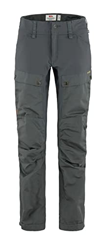 FJALLRAVEN Damen Keb Trousers W Short, Basalt, 38 von Fjäll Räven