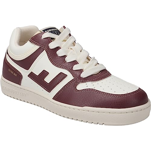 FLAMINGOS LIFE Sneaker Retro 86s Wine Pearl, High-Tech, Rot EU 44 von FLAMINGOS LIFE