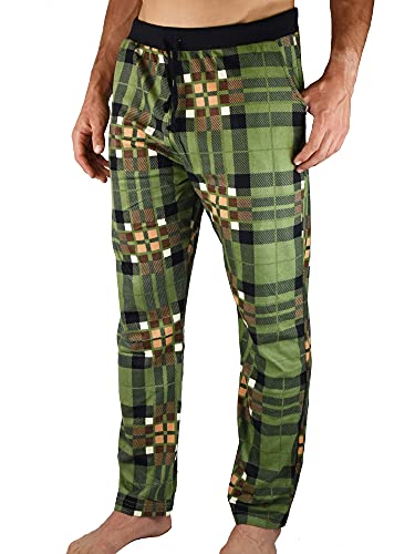 FLASHPIJAMAS Herren-Pyjamahose aus Flanell, sehr dünn und warm, mit Karomuster. Modell Avimroe von FLASHPIJAMAS