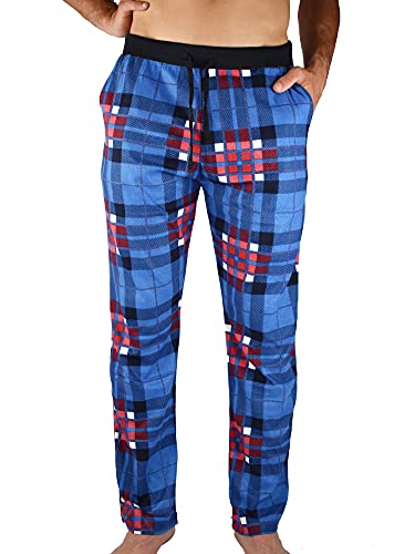 FLASHPIJAMAS Herren-Pyjamahose aus Flanell, sehr dünn und warm, mit Karomuster. Modell Wigton von FLASHPIJAMAS