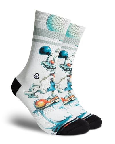 FLINCK Sportsocken, Looney 39-41, Unisex, 1 Paar, Herren Socken, Damen Socken, Crossfit Socken, Laufsocken, Fitness Socken, Fahrradsocken FLINCK Sportsocken, Looney 39-41, Unisex, 1 Paar, Herren Socken, Damen Socken, Crossfit Socken, Laufsocken, Fitness Socken, Fahrradsocken von FLINCK