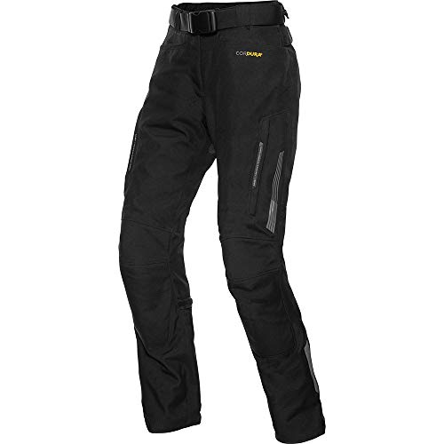 FLM Motorradhose Damen Touren Textilhose 3.0 schwarz XL (kurz), Tourer, Ganzjährig von FLM