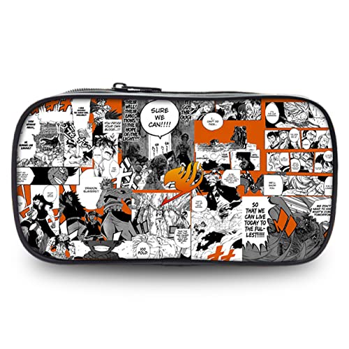 FAI-ry TA-il Pencil Box, Anime Cosplay Double Layers Pencil Case, Pouch for School Office Teen Boy Girl-21 * 10 * 5cm||Multicolor 13 von FLOATING