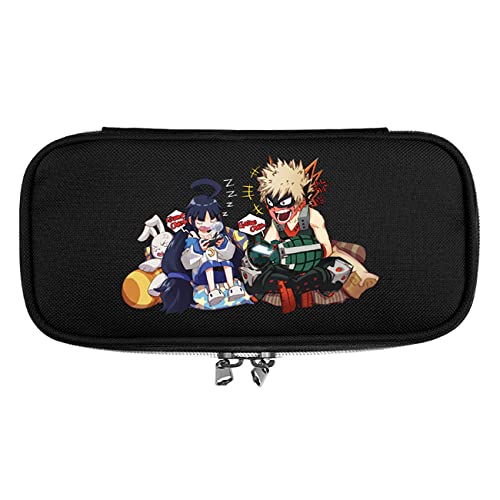 FLOATING My He-ro Academ-ia Pencil Bag, Portable Anime Pencil Bags, Double Layers Pencil Case for Kids-1 Piece||Multicolor 9 von FLOATING