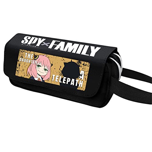 FLOATING SP-Y×FAMI-LY Large Capacity Pencil Case, Large Capacity Anime Pencil Case, Pencil Storage Bag for Primary and Secondary School Students-20 * 6 * 10cm||Multicolor 2 von FLOATING