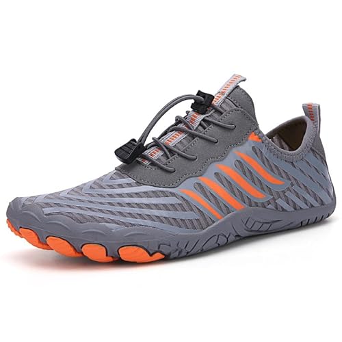 FLOTOWN Herren Damen BarfuBschuhe Outdoor & Indoor Wassersportschuhe Traillaufschuhe Schnell Fitnessschuhe Weich Leicht von FLOTOWN