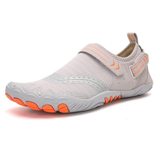 FLOTOWN Herren Damen BarfuBschuhe Unisex Fitnessschuhe Traillaufschuhe Zehenschuhe mit Zero-Drop Solhe von FLOTOWN