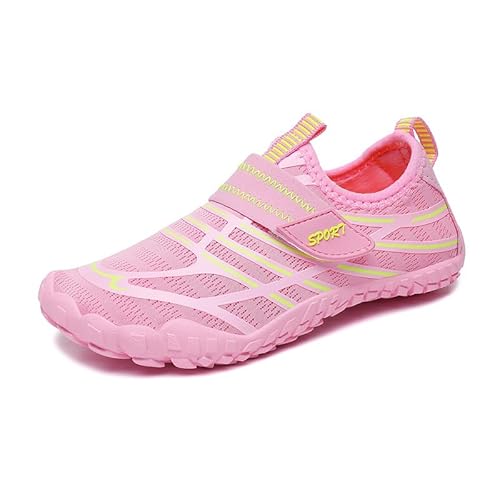 FLOTOWN Wasserschuhe Kinder Outdoor Barfussschuhe Jungen Mädchen Schnelltrocknende Badeschuhe von FLOTOWN