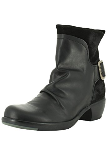 FLY London Damen Mel Stiefel, Schwarz Black 003, 42 EU von FLY London