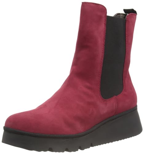 Fly London Damen Paty405fly Chelsea-Stiefel, rot, 40 EU von FLY London