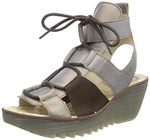 Fly London Damen Yaca413fly Sandale, Bronze, 36 EU von FLY London