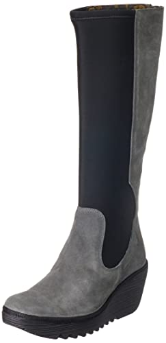 Fly London Damen Yoja401fly Kniehohe Stiefel, Diesel, 42 EU von FLY London