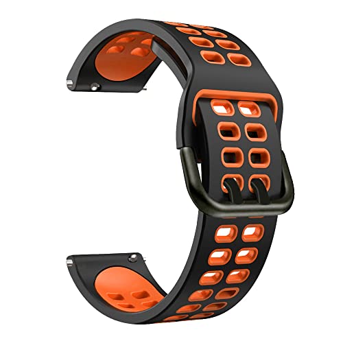 FNDWJ 20 x 22 mm Smartwatch-Uhrenarmband für Garmin Venu 2 Plus 2Plus SQ/Vivoactive 3 4, Silikonarmband, Forerunner 245M 645 Gürtel, 20mm Width, Achat von FNDWJ