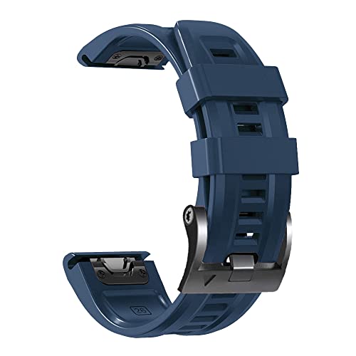 FNDWJ 22 x 26 mm Silikon-Schnellverschluss-Armbänder für Fenix 7 7X 5 5X Plus 6 6X Pro Smartwatch-Armband für Coros VERTIX/VERTIX 2 Gürtel, 22mm Fenix 5 6 7, Achat von FNDWJ